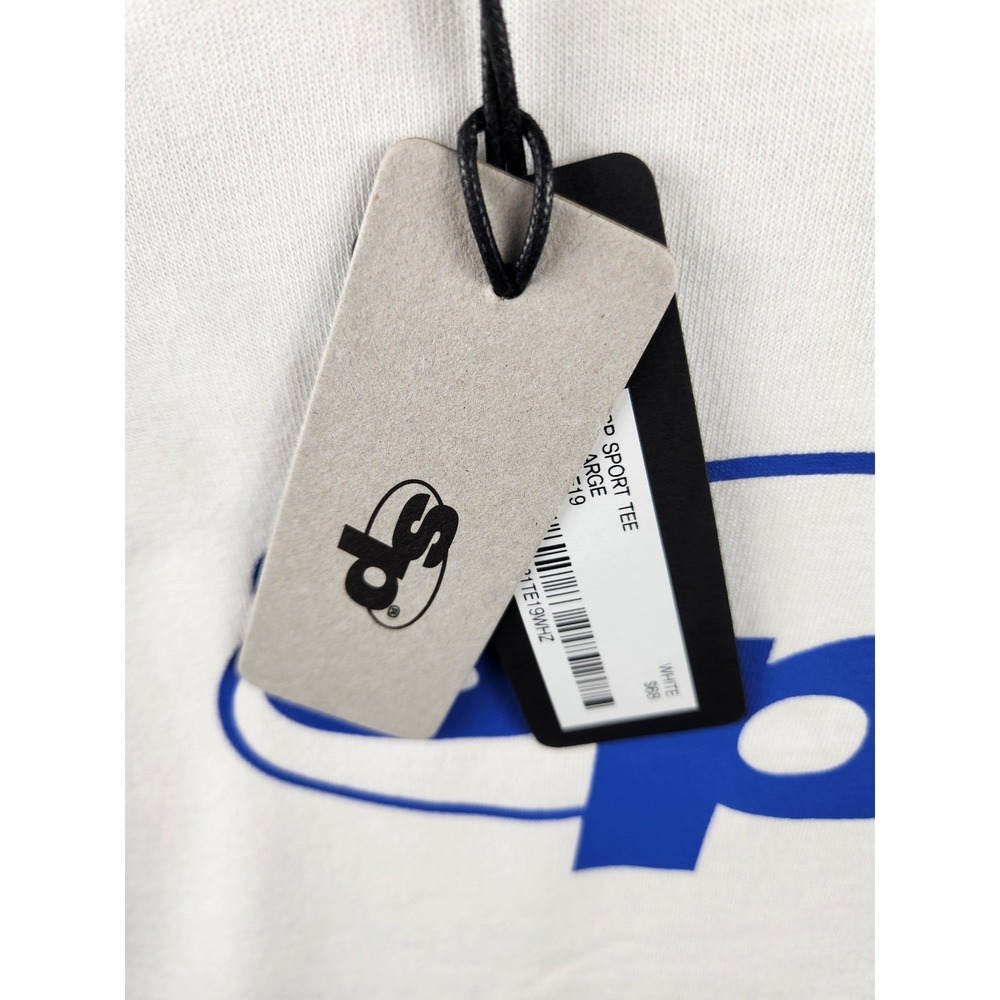 NWT Seoul Projects SP Men's Sport Tee White Blue Graphic Logo XL - Picture 7 of 10
